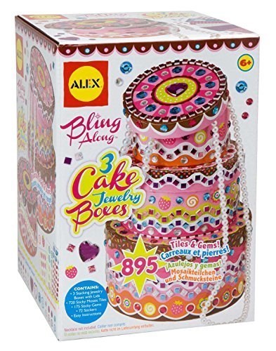 Craft Bling Along 3 Cake Jewelry Boxes