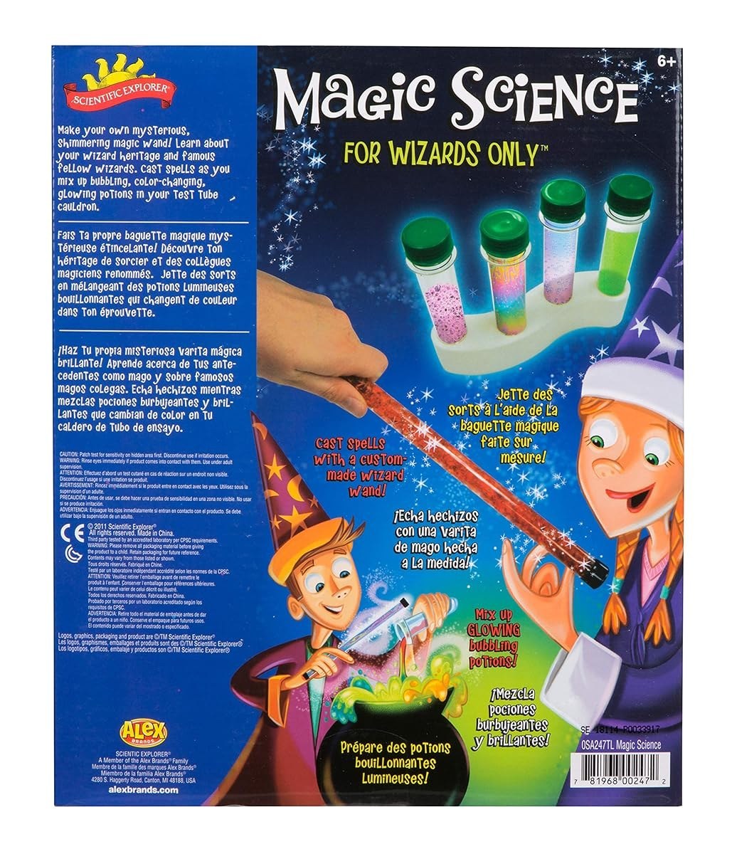 Explorer Magic Science for Wizards Only Kids Science Kit — view 2