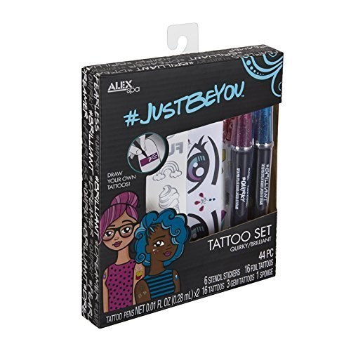 Just be You Tattoo Set Quirky Brilliant