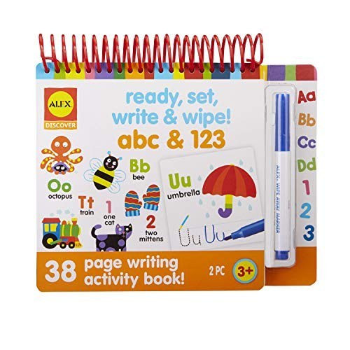 Little Hands Ready Set Write and Wipe! ABC and 123
