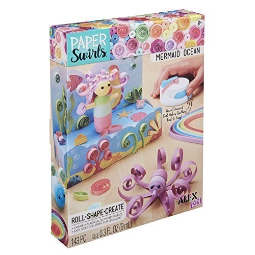 Paper Swirls 3D Mermaid Ocean