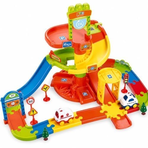 Park & Drive Toy Car Garage — Race Car Track, Ages 3+