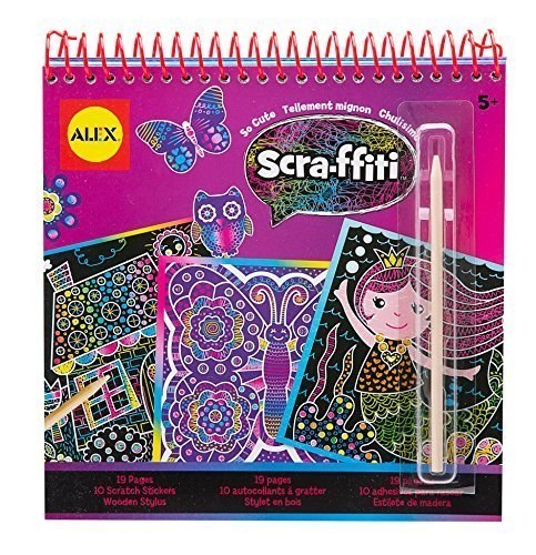 So Cute Scra-ffiti Sketch Drawing Pad