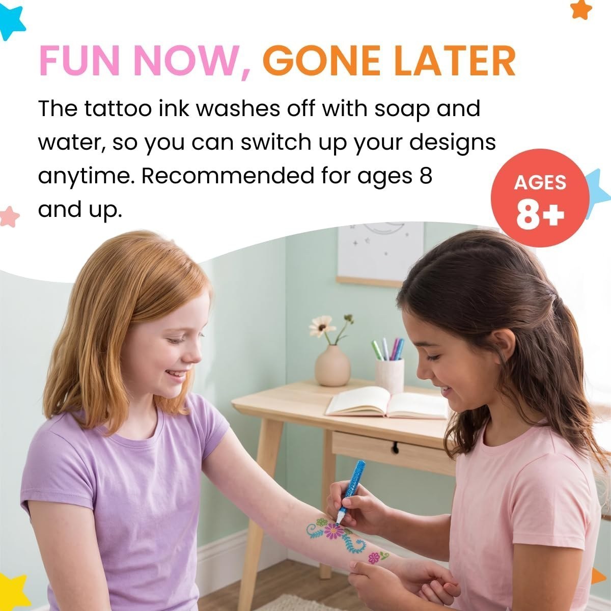 Spa Sketch and Sparkle Tattoo Pens — view 5